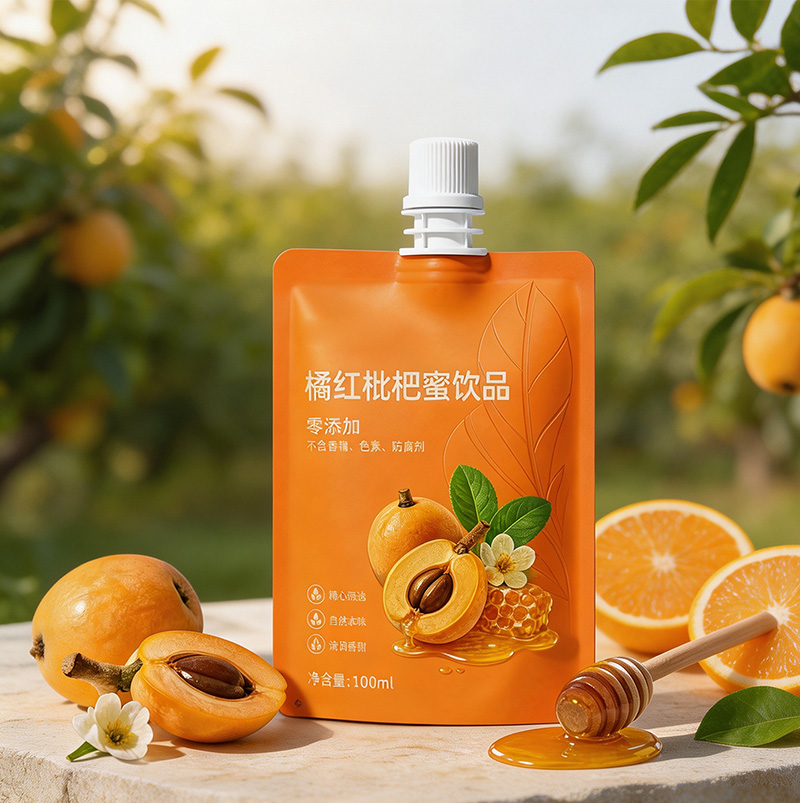 橘红枇杷蜜饮品枇杷桔红蜜膏萃取甘草罗汉果秋梨膏方饮品OEM定制