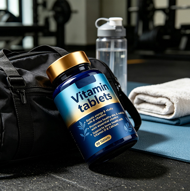 Multivitamin & Calcium Tablets | Vitamin & Mineral Complex Supplement FDA Registered OEM
