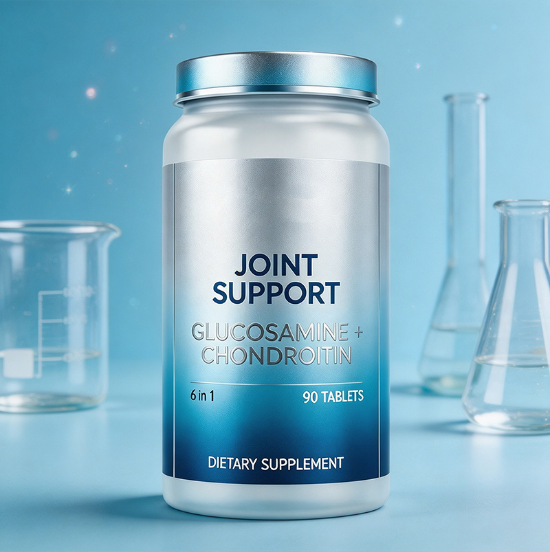 跨境姜黄素氨基葡萄糖软骨素片Glucosamine Chondroitin Tablets oem