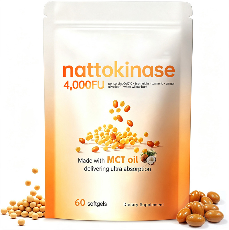 Nattokinase Softgels | Nattokinase Dietary Supplement OEM Private Label