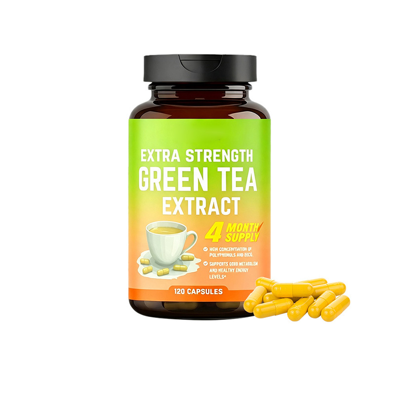 Green Tea Extract Capsules | Green Tea Capsules Dietary Supplement Custom OEM